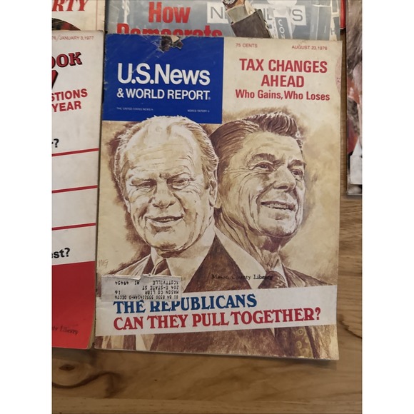 Vintage 1976 US NEWS & World Report Weekly Magazine Lot of 18 - Picture 6 of 16